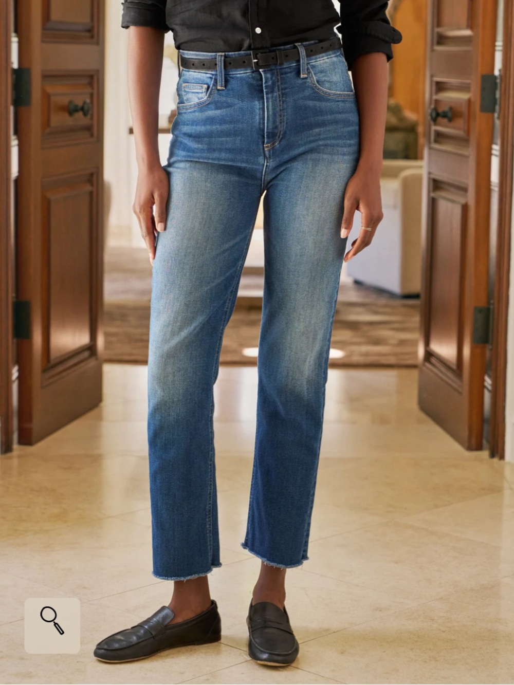 FRANK & EILEEN 🆕 ‘Derry’ Signature Slim,Straight,Slight Crop in 1999 Wash. Sz30